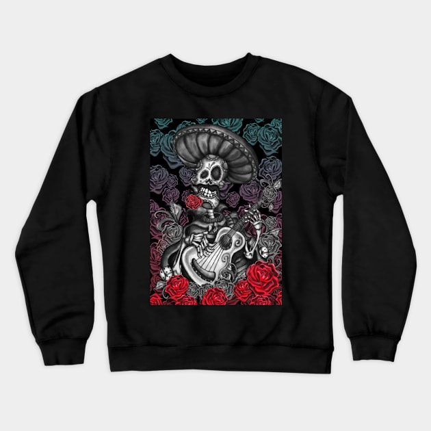 Mariachi Crewneck Sweatshirt by helintonandruw